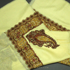 PREMIUM CREAM AUTHENTIC OMANI MASSAR SCARF OM16