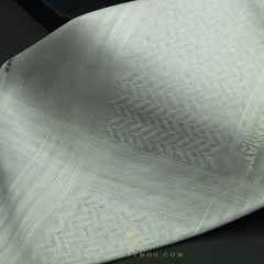 PREMIUM WHITE SAUDI SHEMAGH SCARF WS43