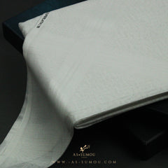 PREMIUM WHITE SAUDI SHEMAGH SCARF WS42