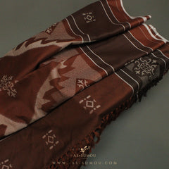 PREMIUM MAROON YEMENI IZAAR MAʿAWAZ IZ3