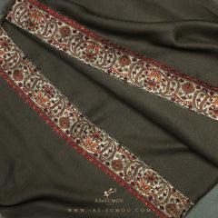 PREMIUM OLIVE AUTHENTIC YEMENI SHEMAGH SCARF SE62