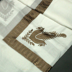 PREMIUM WHITE AUTHENTIC YEMENI SHEMAGH SCARF WH21