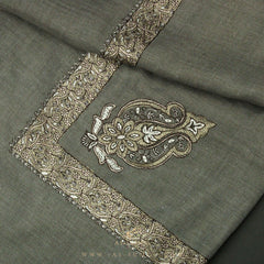 PREMIUM GREY AUTHENTIC YEMENI SHEMAGH SCARF SE40