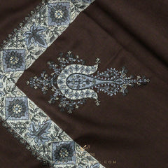 PREMIUM BROWN AUTHENTIC YEMENI SHEMAGH SCARF SE43