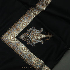 PREMIUM BLACK AUTHENTIC YEMENI SHEMAGH SCARF BL36