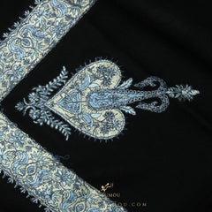 PREMIUM BLACK AUTHENTIC YEMENI SHEMAGH SCARF BL37