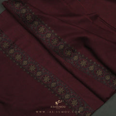 PREMIUM RED AUTHENTIC YEMENI SHEMAGH SCARF SE70