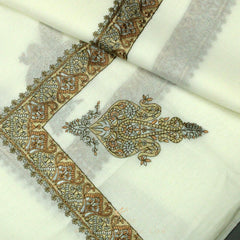 PREMIUM WHITE AUTHENTIC YEMENI SHEMAGH SCARF WH39