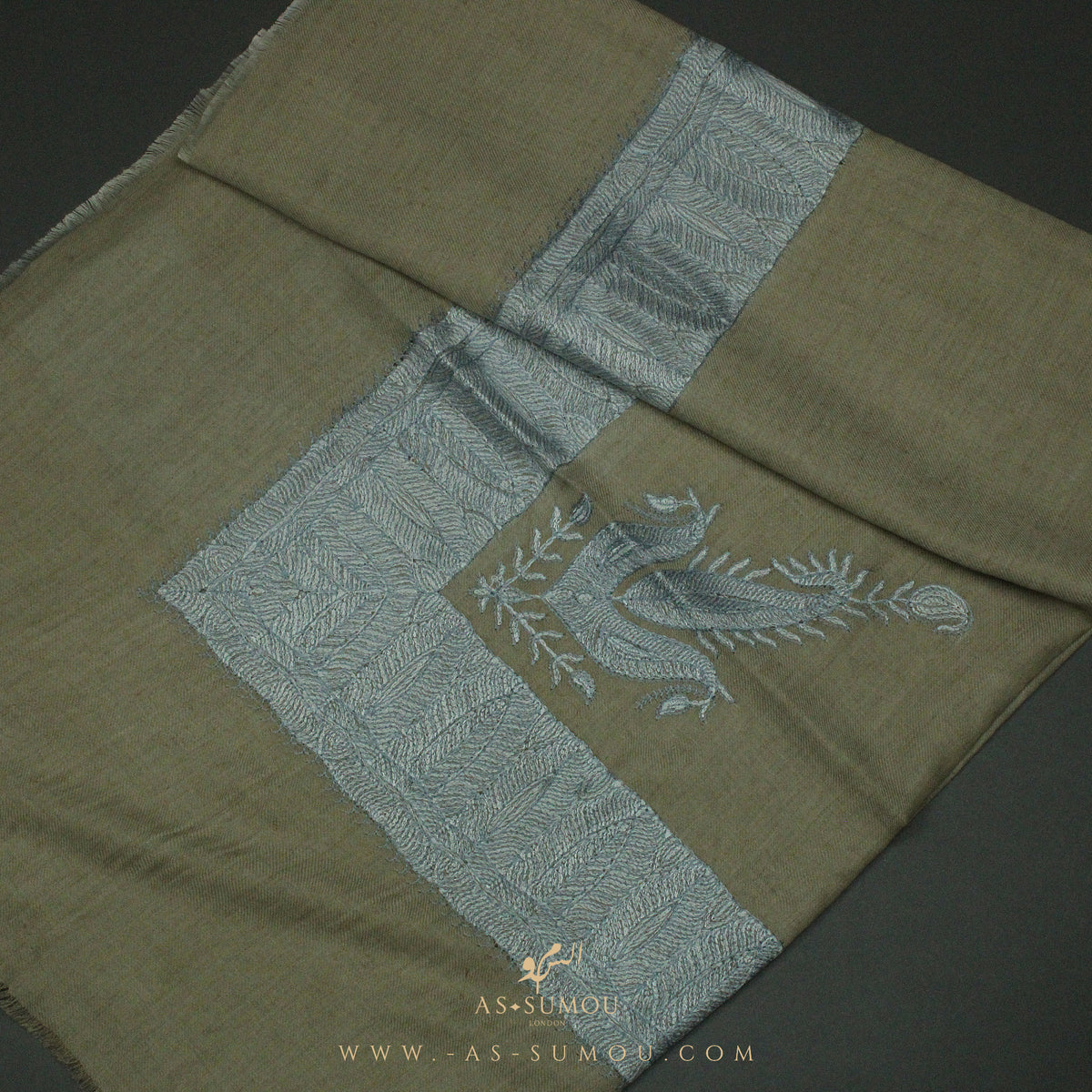 PREMIUM BEIGE AUTHENTIC YEMENI SHEMAGH SCARF SE17