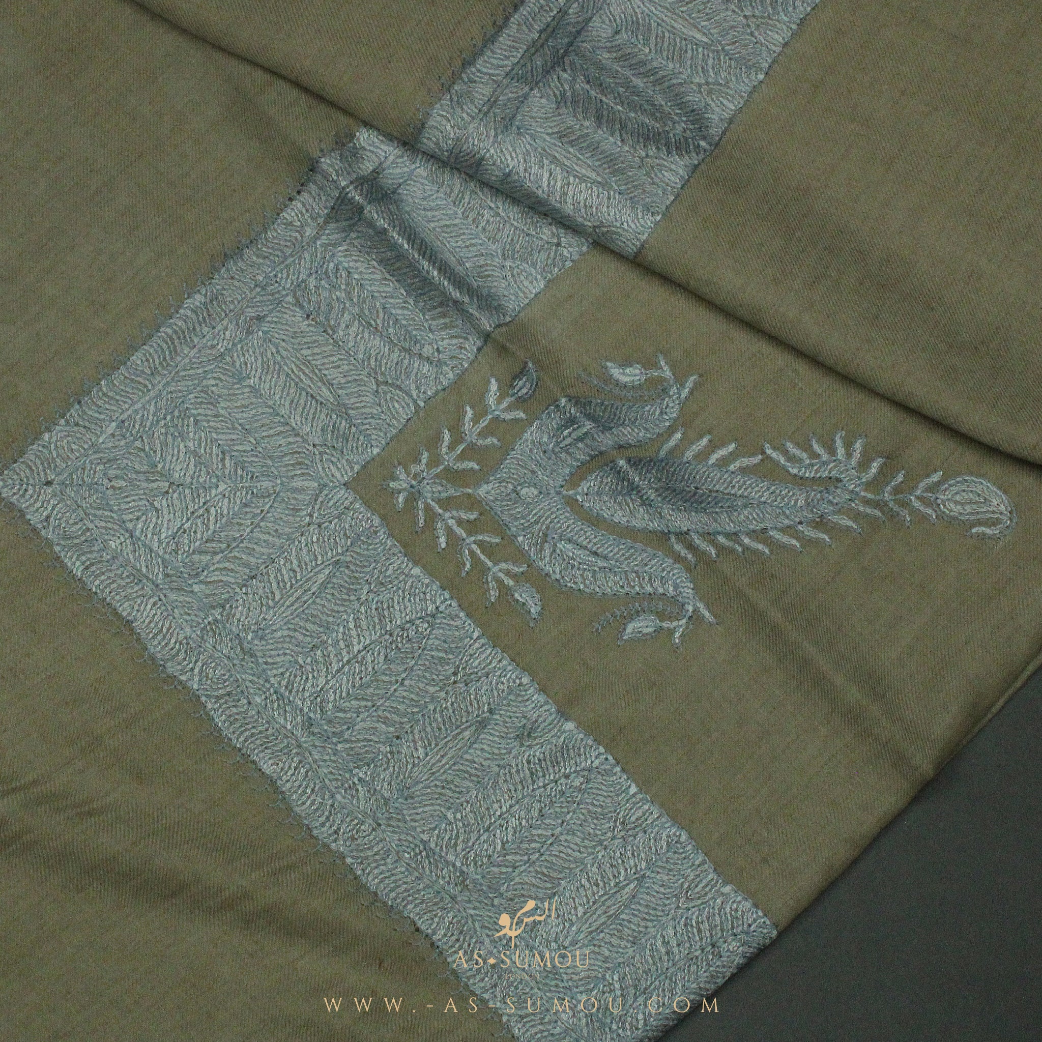 PREMIUM BEIGE AUTHENTIC YEMENI SHEMAGH SCARF SE17