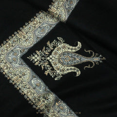 PREMIUM BLACK AUTHENTIC YEMENI SHEMAGH SCARF BL16