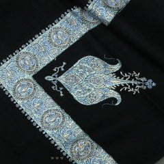 PREMIUM BLACK AUTHENTIC YEMENI SHEMAGH SCARF BL23