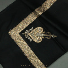 PREMIUM BLACK AUTHENTIC YEMENI SHEMAGH SCARF BL25