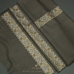 PREMIUM GREY AUTHENTIC YEMENI SHEMAGH SCARF SE13