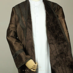 AUTHENTIC BROWN FARWA ARABIAN WINTER COAT FR7